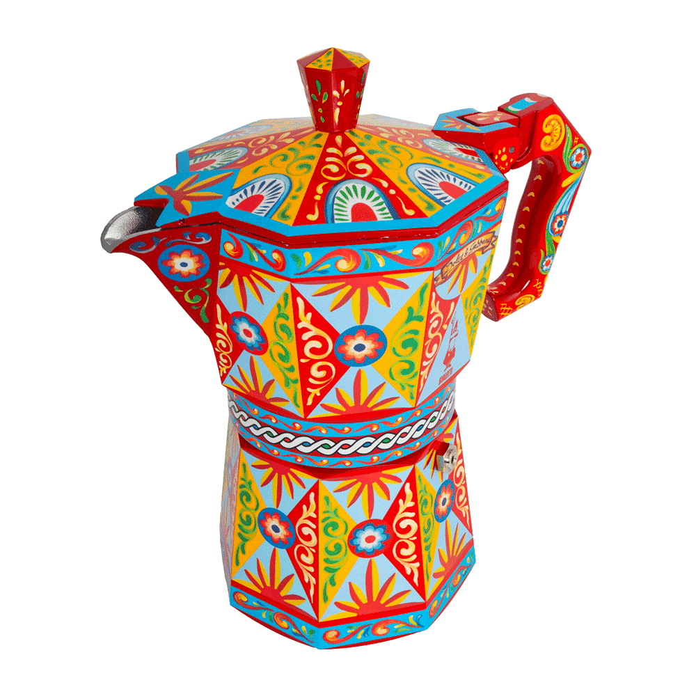 Moka Express Bialetti Dolce&Gabbana Carretto Siciliano 50 tz