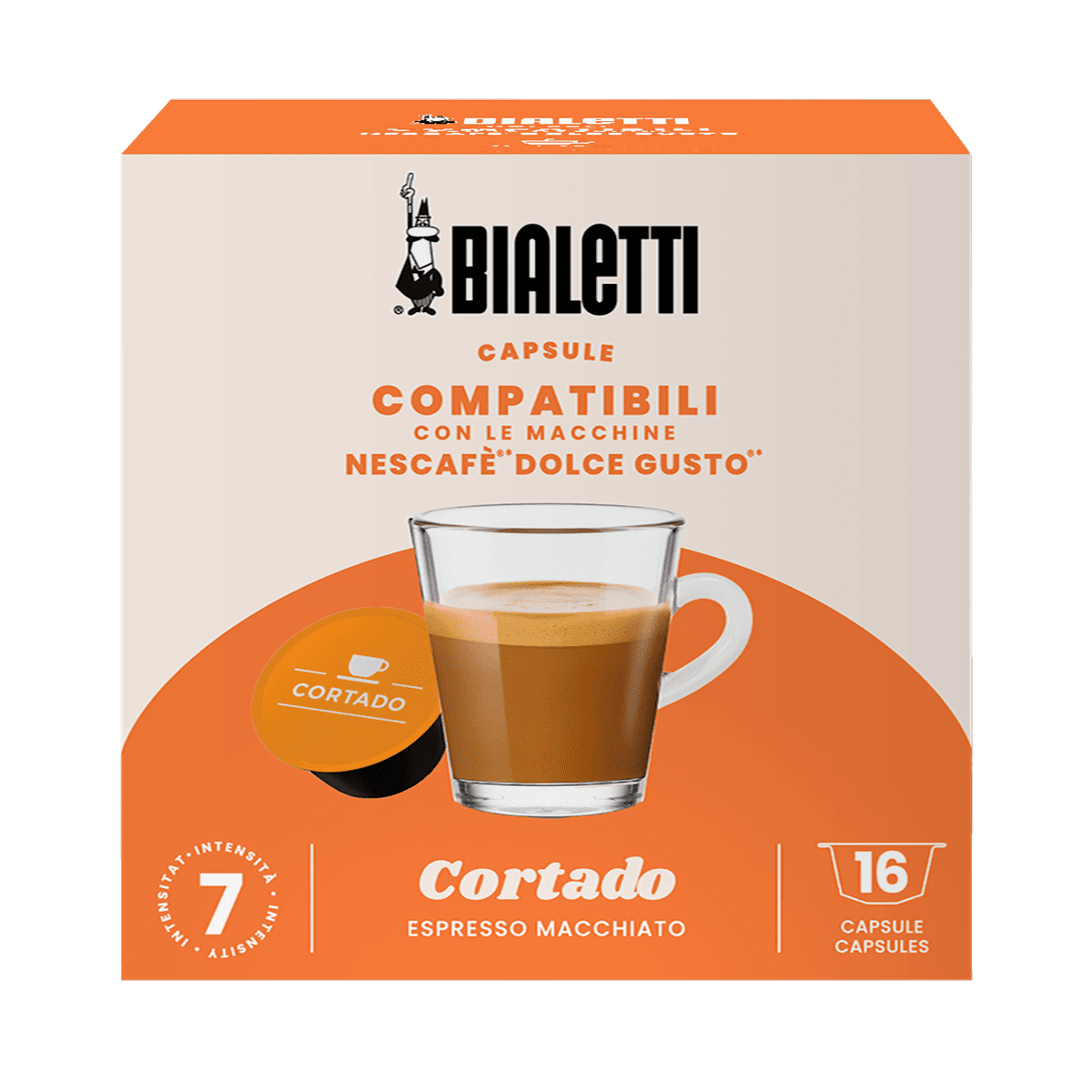 Capsule compatibili Dolce Gusto - Cortado