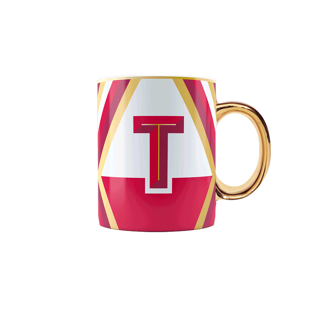 Mug tombola con lettera T