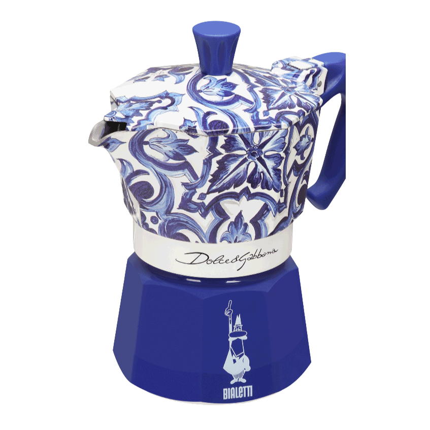 Moka Express Bialetti Dolce&Gabbana Blu Mediterraneo