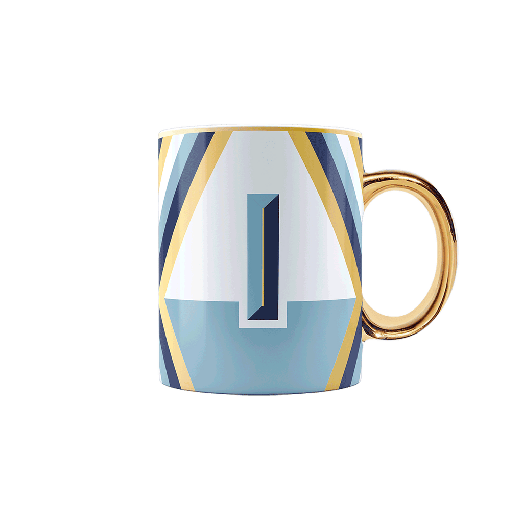 Mug tombola con lettera I