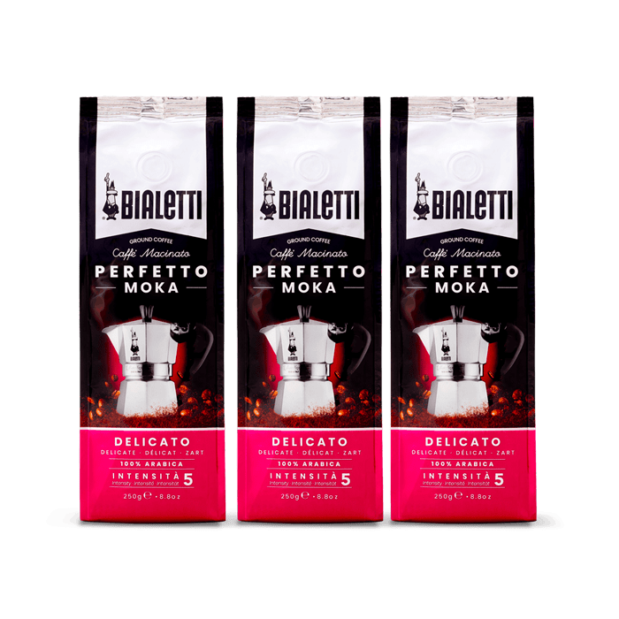 Kit Perfetto Moka Delicato 3 confezioni