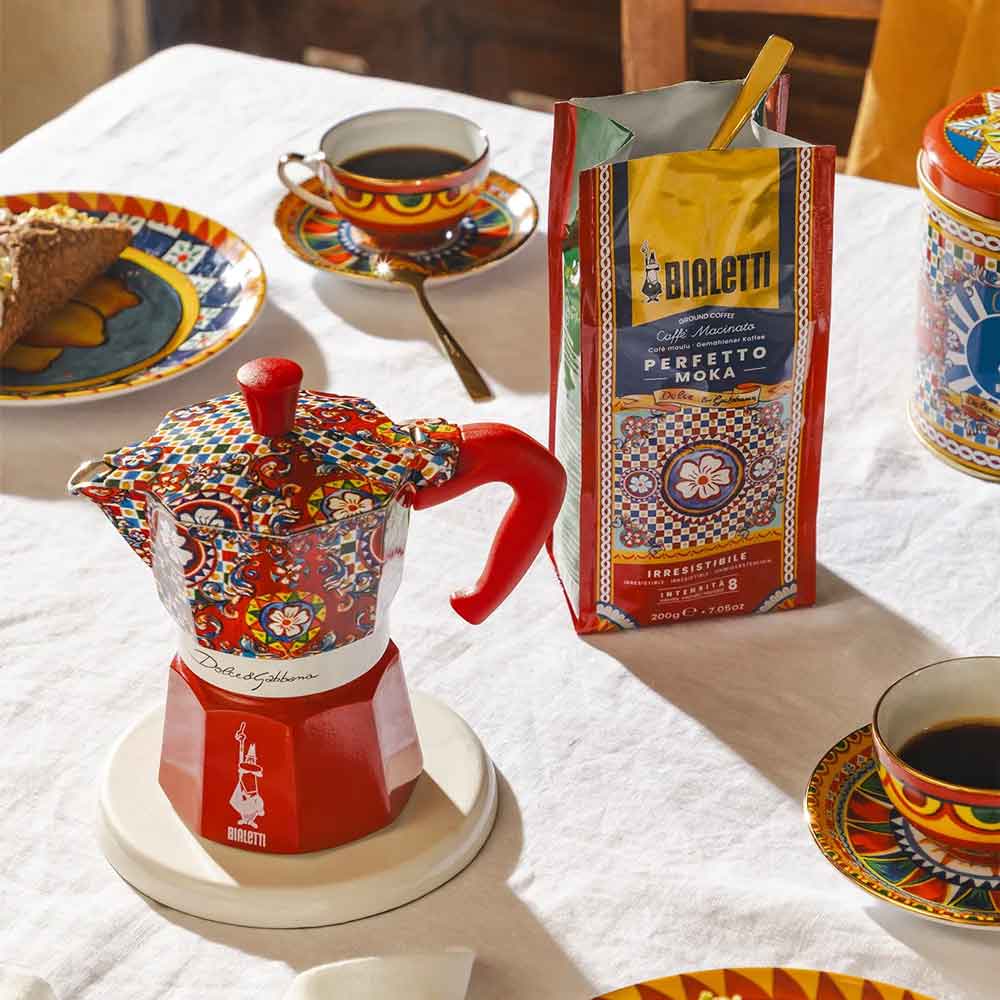 Moka Express Bialetti Dolce&Gabbana Carretto Siciliano