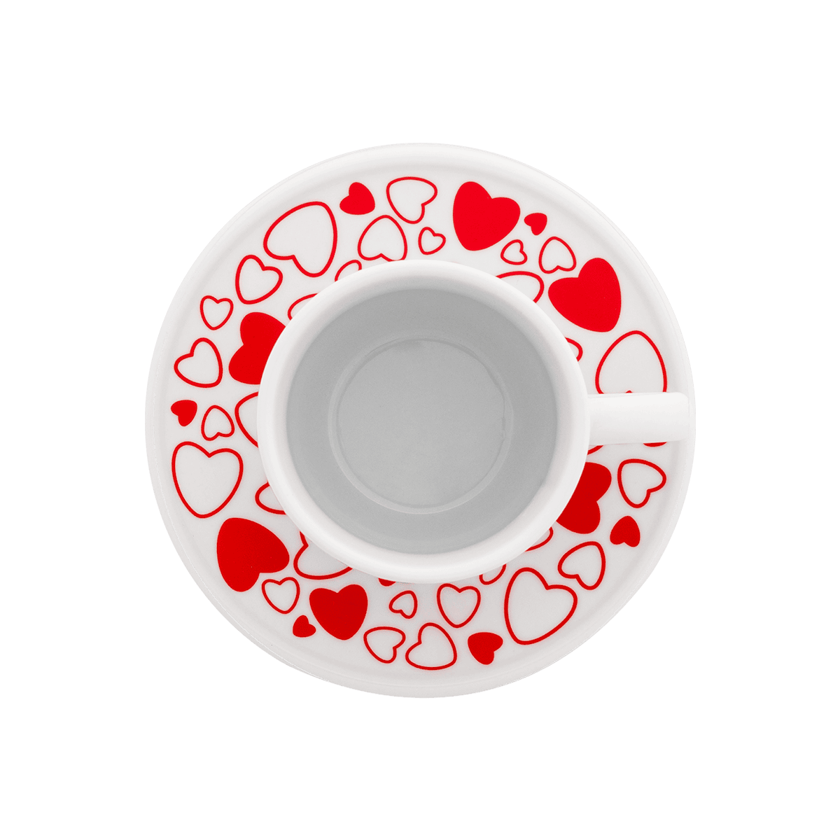 Set 2 tazzine moka - Cuore