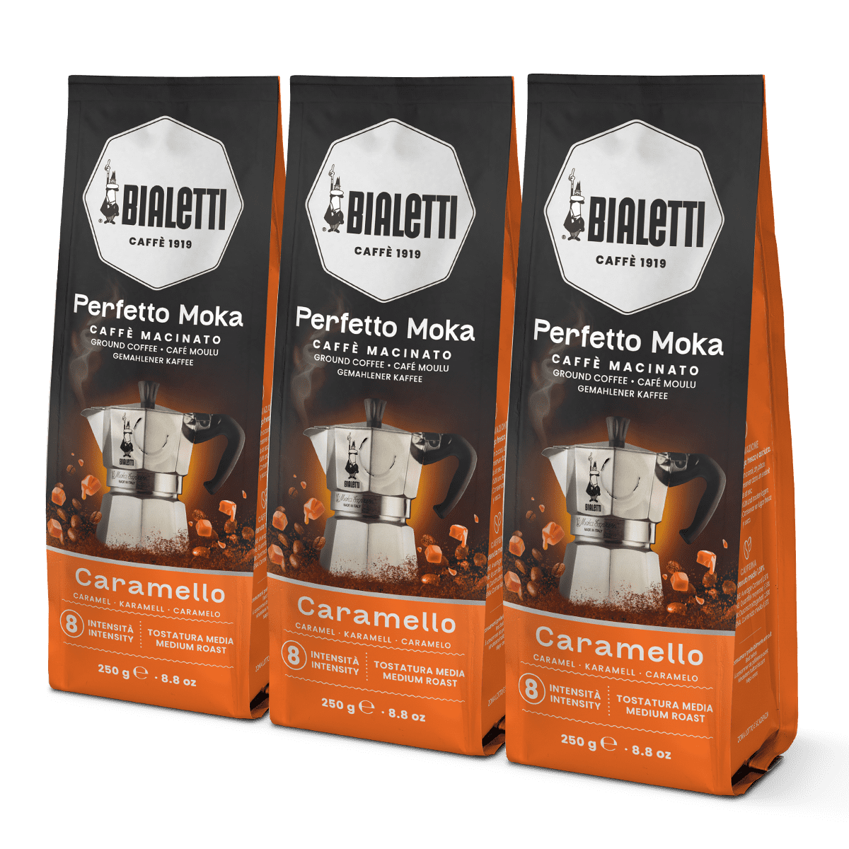 Kit Perfetto Moka Caramello 3 confezioni