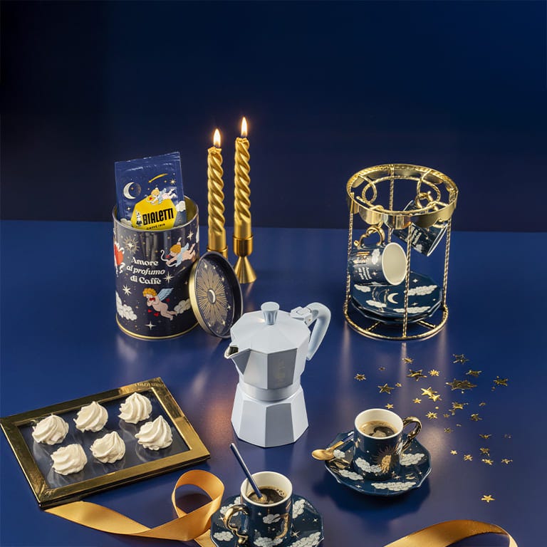Moka Express 1 tazza ceruleo