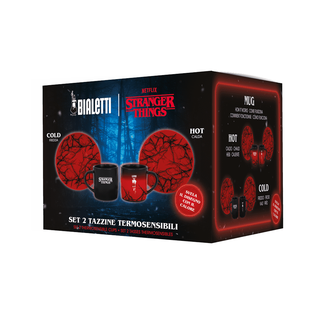 Set 2 tazzine Stranger Things