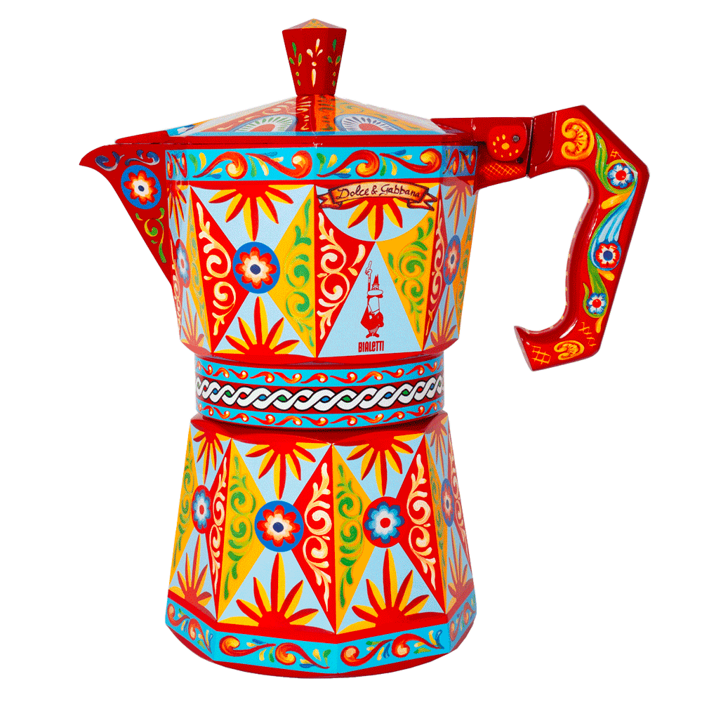 Moka Express Bialetti Dolce&Gabbana Carretto Siciliano 50 tz