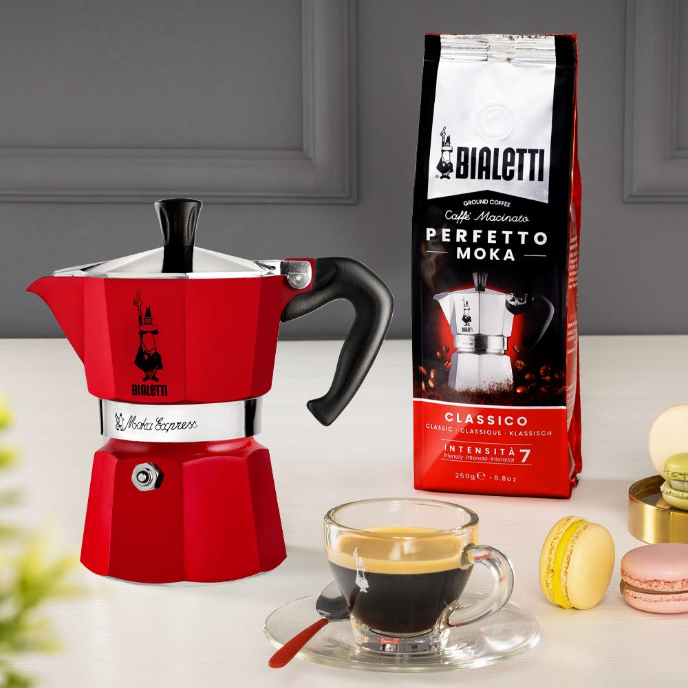 Moka Express Rossa