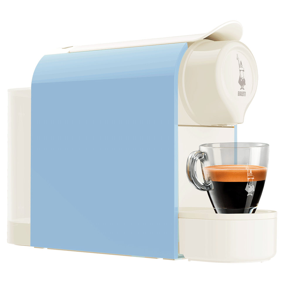 Gioia Bialetti - Macchina da Caffè Espresso con 2 box di capsule a scelta