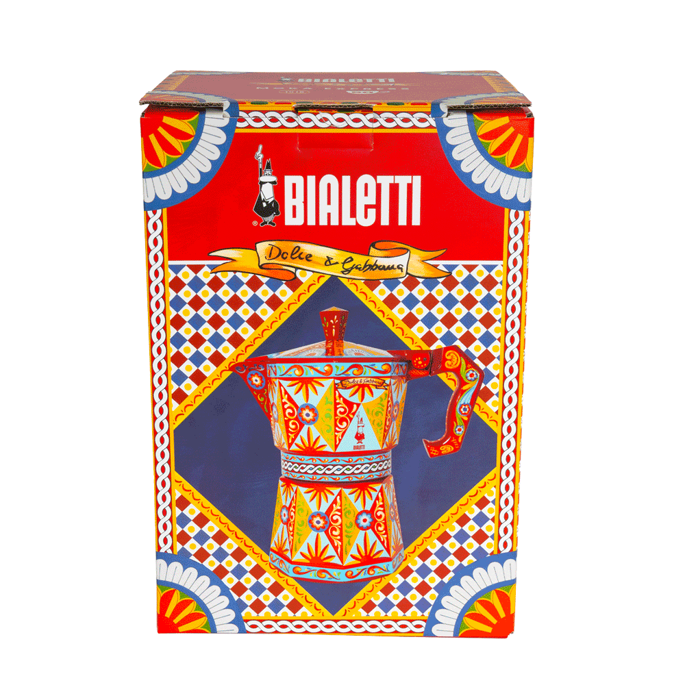 Moka Express Bialetti Dolce&Gabbana Carretto Siciliano 50 tz