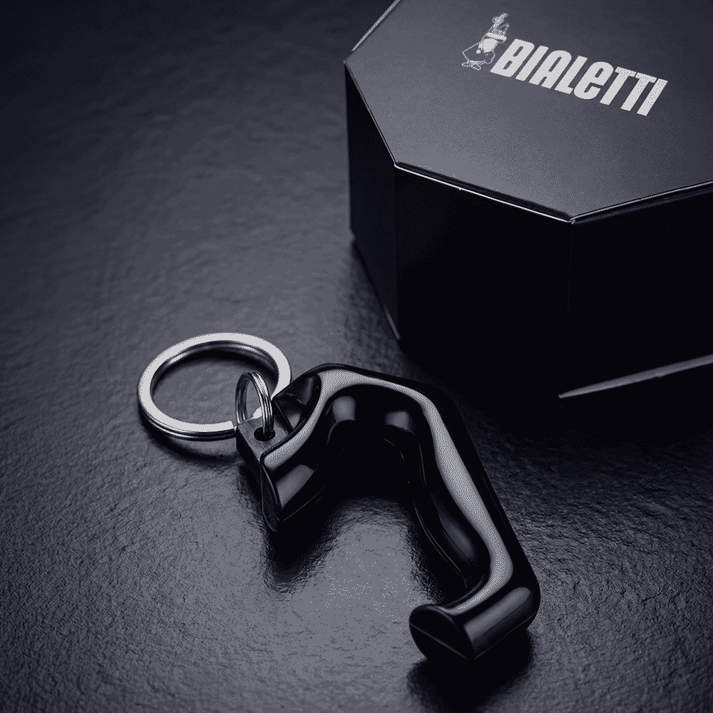 Portachiavi Bialetti "Handle with Care"