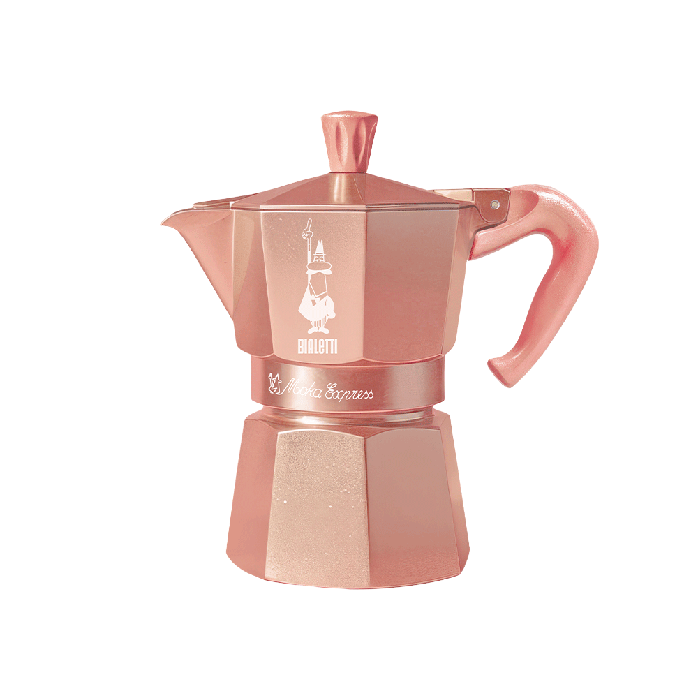 Moka Express 1 tazza rosso corallo