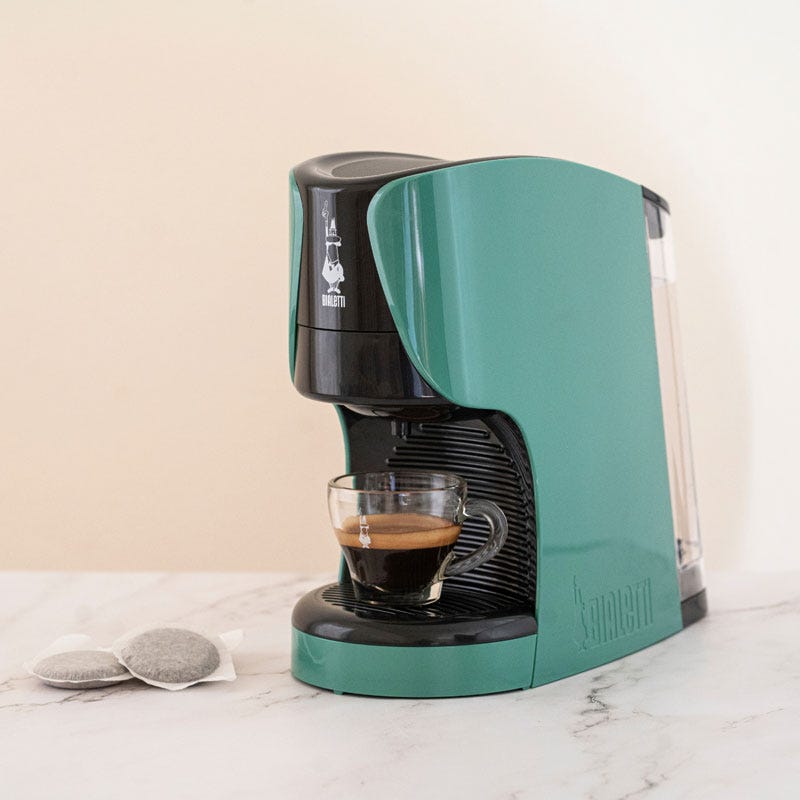 Kit Macchina Espresso - Dama Green con 1 box di cialde ESE a scelta