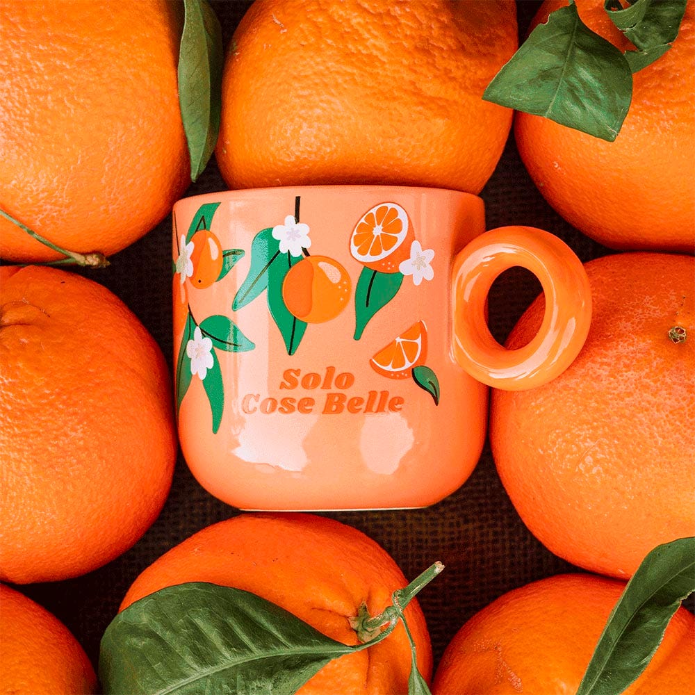 Set 2 mug frutta