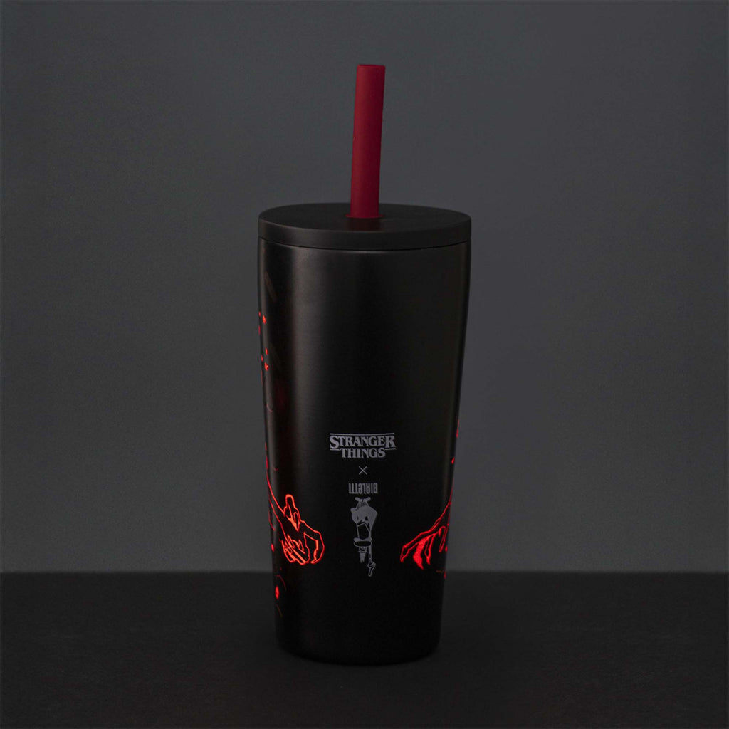 Tumbler con cannuccia Stranger Things