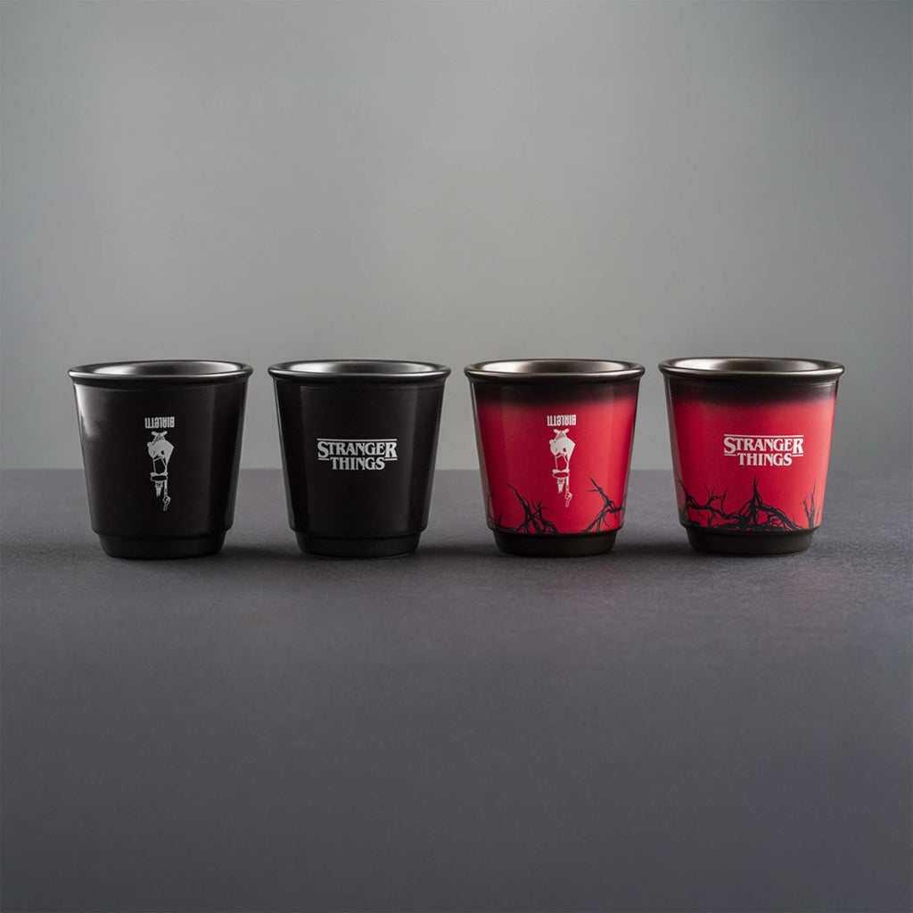 Set 4 bicchierini Stranger Things
