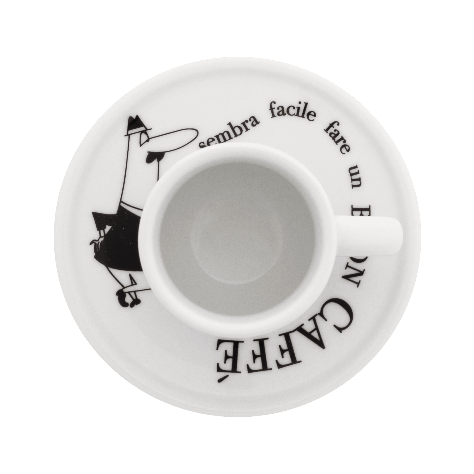 Set 4 tazzine moka carosello