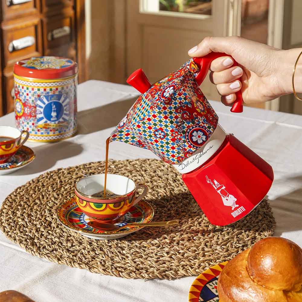 Moka Express Bialetti Dolce&Gabbana Carretto Siciliano