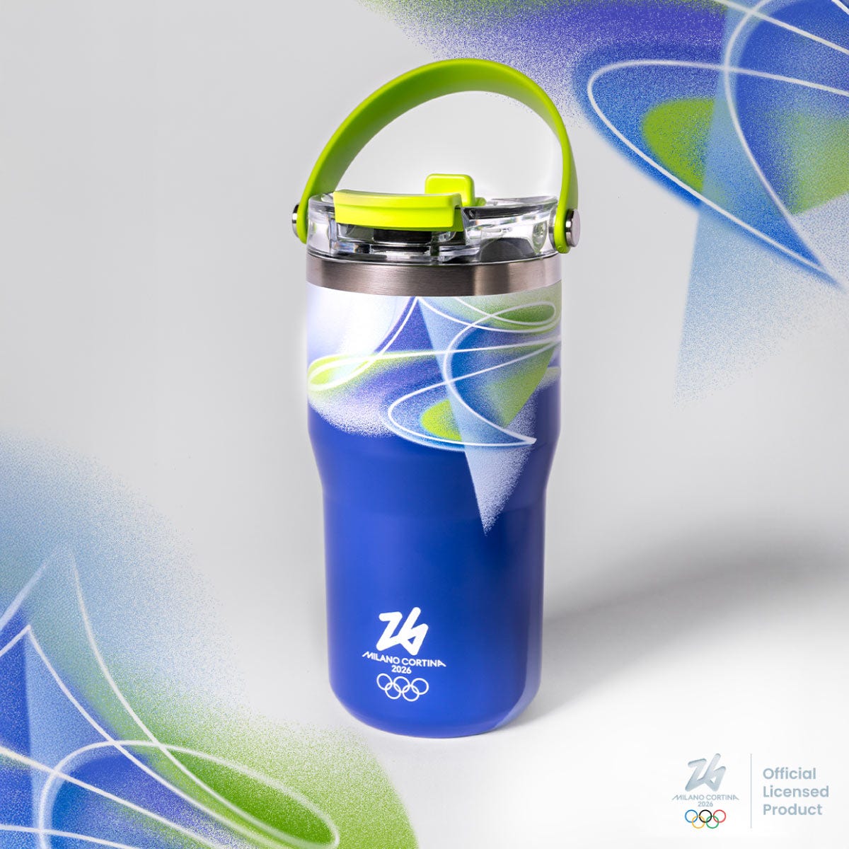 Mug termica verde - Milano Cortina 2026