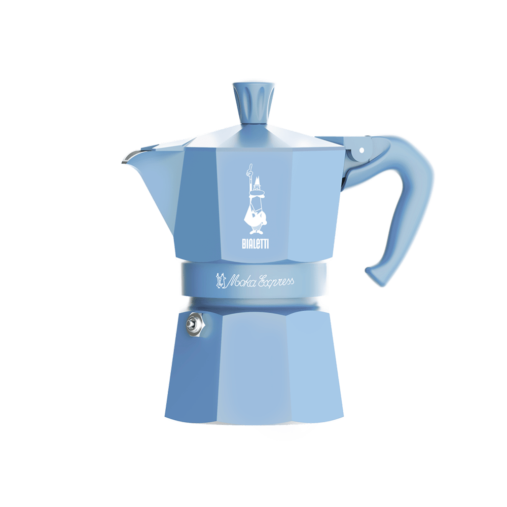 Moka Express 1 tazza ceruleo