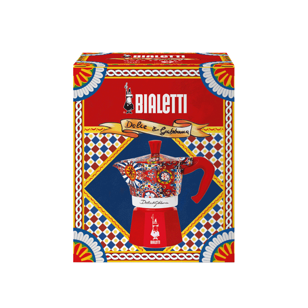 Moka Express Bialetti Dolce&Gabbana Carretto Siciliano