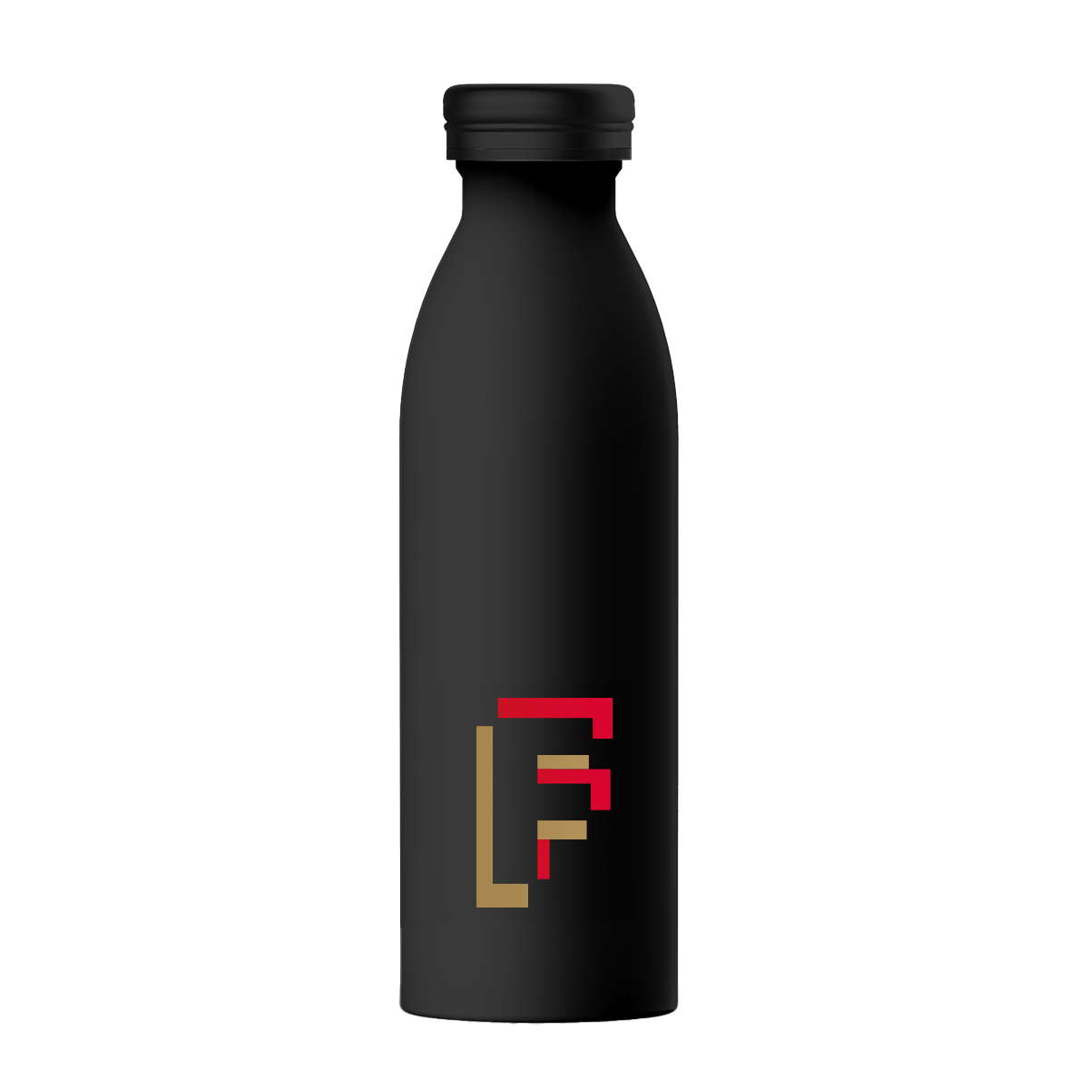 Bottiglia monogram con lettera F