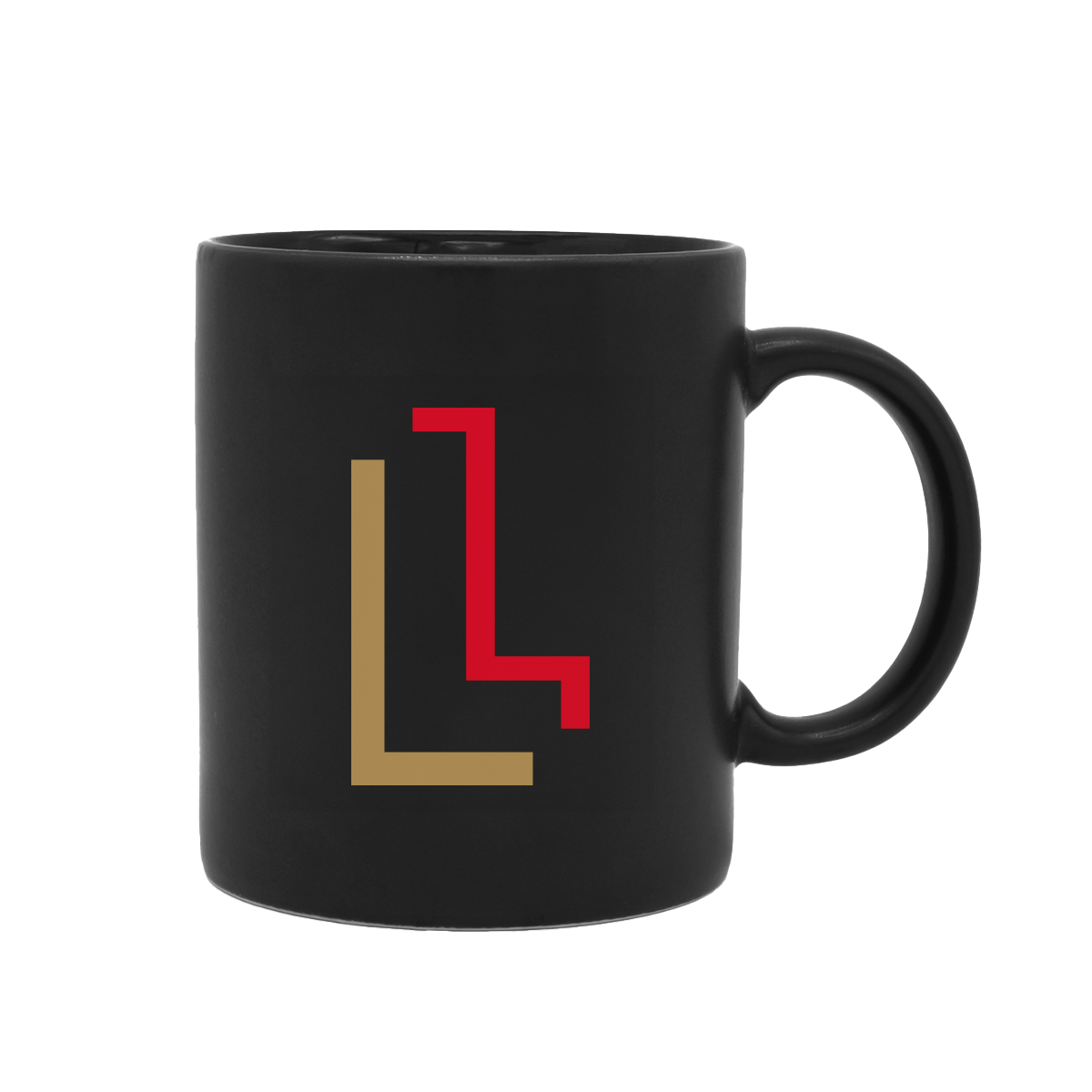 Mug monogram con lettera L