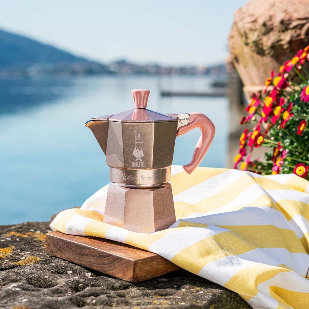Moka Express 1 tazza rosso corallo