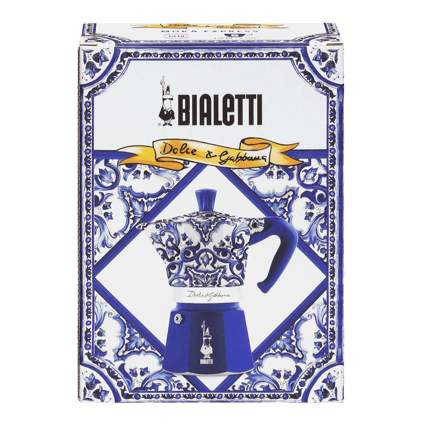Moka Express Bialetti Dolce&Gabbana Blu Mediterraneo