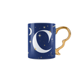 Mug con lettera C - Cielo Stellato