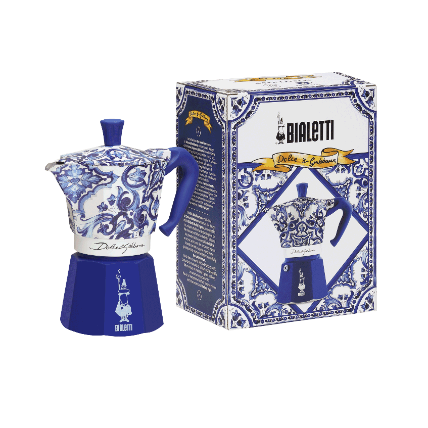 Moka Express Bialetti Dolce&Gabbana Blu Mediterraneo