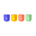 Set 4 bicchierini multicolor