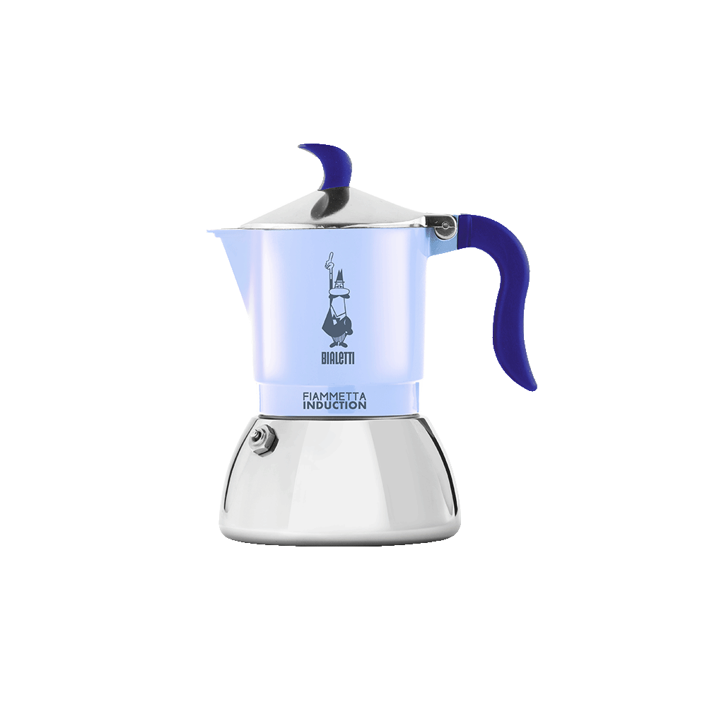 Fiammetta Induction 2 tazze azzurro onda