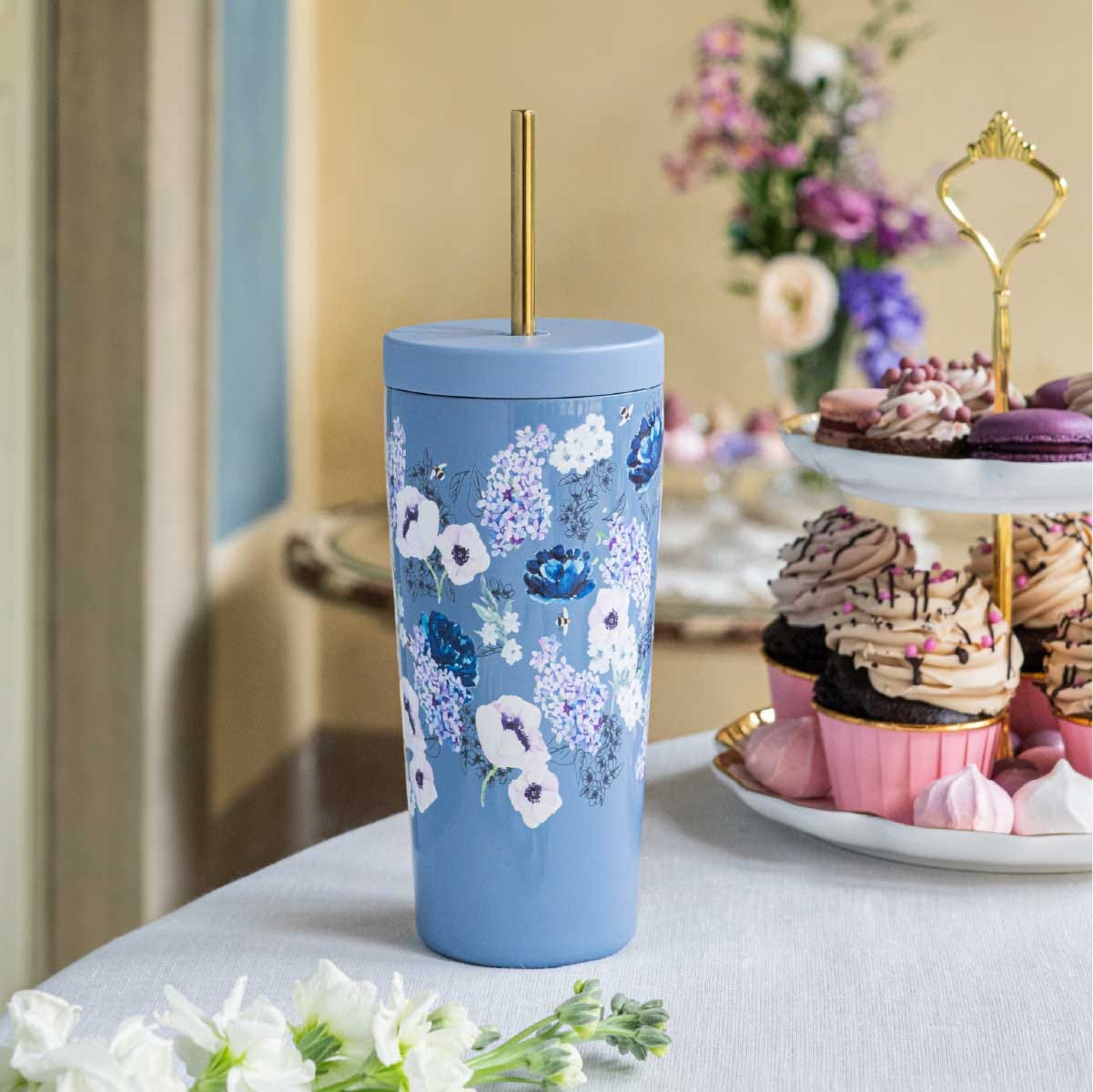 Tumbler con cannuccia - Bridgerton